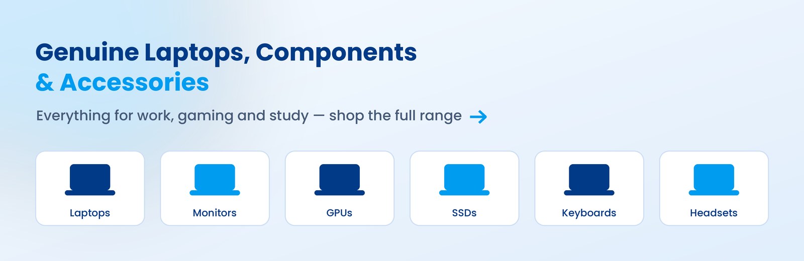 Genuine laptops, components & accessories — Arsal Computers