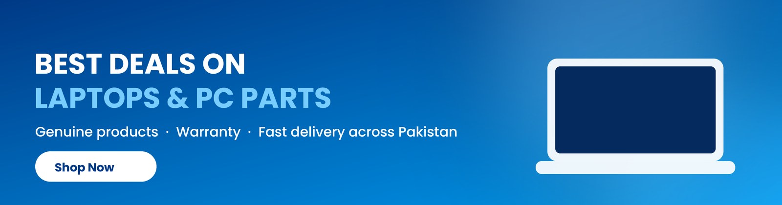 Best deals on laptops & PC parts — shop now